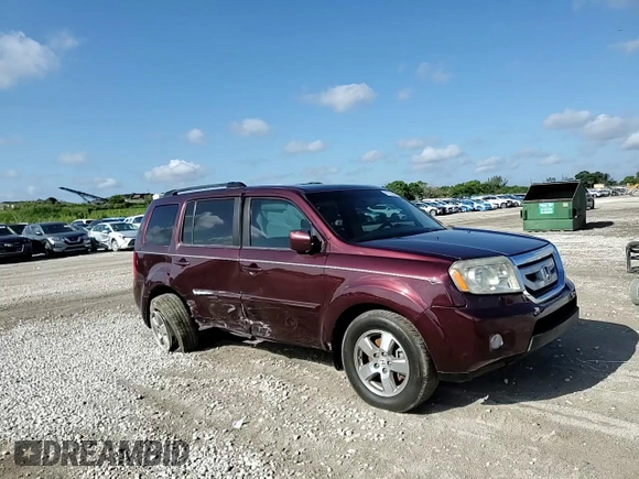 2011 Honda Pilot EX-L with VIN 5FNYF4H53BB024208, listed as a Copart auction lot 51215955 with 212,220 mi miles and Salvage Title. Bid and sale history available at DreamBid. Image 12.