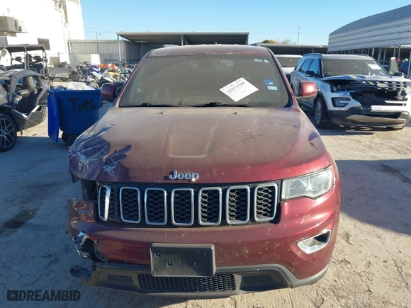 2021 Jeep Grand Cherokee Laredo X with VIN 1C4RJEAG9MC739126, listed as a IAAI auction lot 41071580 with 81,211 mi miles. Bid and sale history available at carsss.com. Image 13.