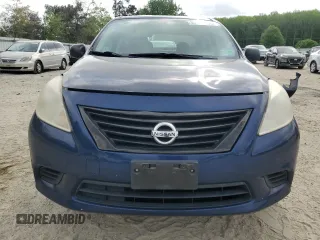 2014 Nissan Versa SV with VIN 3N1CN7AP0EL854809, listed as a Copart auction lot 53725955 with 112,533 mi miles and Salvage Title. Bid and sale history available at DreamBid. Image 5.
