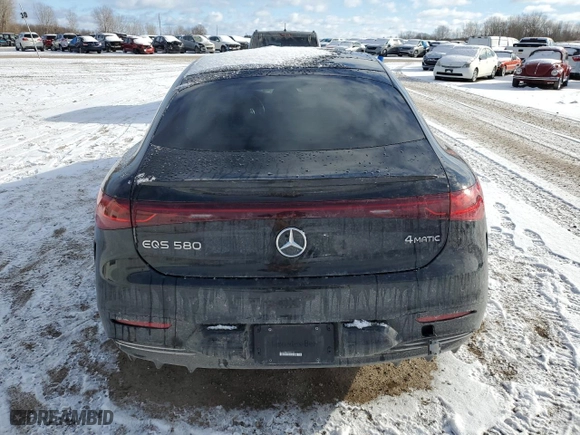 2023 Mercedes-Benz EQS with VIN W1KCG4EB9PA041375, listed as a Copart auction lot 41498855 with NaN miles and Non Repairable. Bid and sale history available at carsss.com. Image 6.