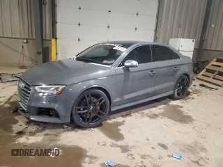 2018 Audi S3 Premium Plus with VIN WAUB1GFF3J1010332, listed as a Copart auction lot 45462175 with 88,147 mi miles and Salvage Title. Bid and sale history available at carsss.com. Image 1.