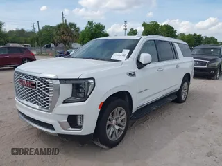 2023 GMC Yukon XL Denali with VIN 1GKS1JKL6PR355980, listed as a IAAI auction lot 41881760 with 1 mi miles. Bid and sale history available at carsss.com. Image 17.