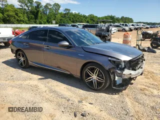 2021 Honda Accord Touring with VIN 1HGCV3F93MA011954, listed as a Copart auction lot 55609955 with 96,638 mi miles and Salvage title. Bid and sale history available at DreamBid. Image 4.