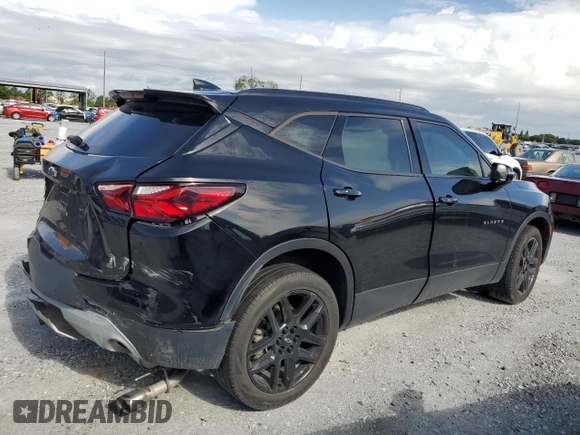 2021 Chevrolet Blazer LT with VIN 3GNKBCRS6MS566677, listed as a Copart auction lot 61010225 with 101,069 mi miles and Non repairable. Bid and sale history available at DreamBid. Image 3.