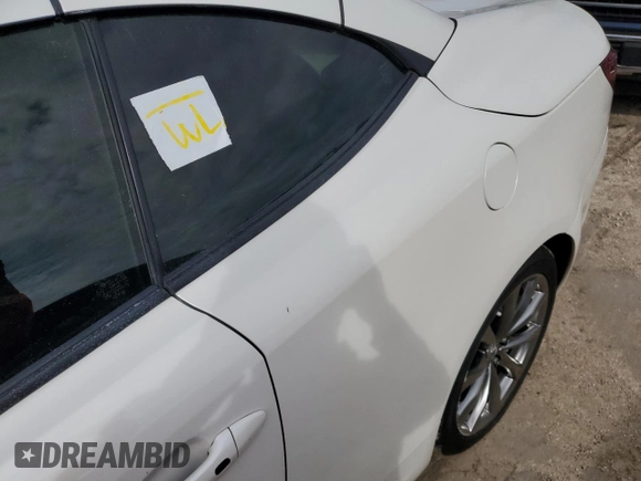 2014 Lexus IS 250 C z VIN JTHFF2C23E2529857, wystawiony jako Copart lot #75666634 z przebiegiem Nie podano mil oraz Szkoda całkowita • Salvage title. Historia ofert i sprzedaży dostępna na DreamBid. Obrazek 12.