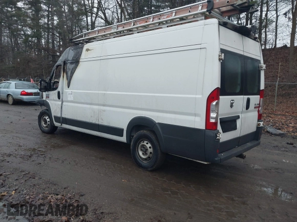 2014 Ram ProMaster Cargo with VIN 3C6URVJG4EE123550, listed as a IAAI auction lot 41184203 with 90,000 mi miles. Bid and sale history available at carsss.com. Image 3.