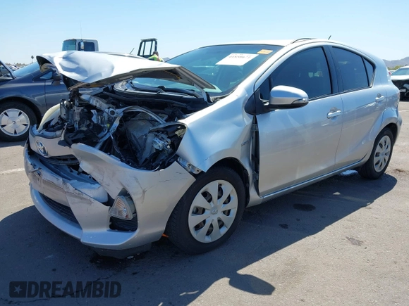 2012 Toyota Prius One with VIN JTDKDTB34C1023043, listed as a IAAI auction lot 41858671 with 91,497 mi miles and . Bid and sale history available at DreamBid. Image 17.