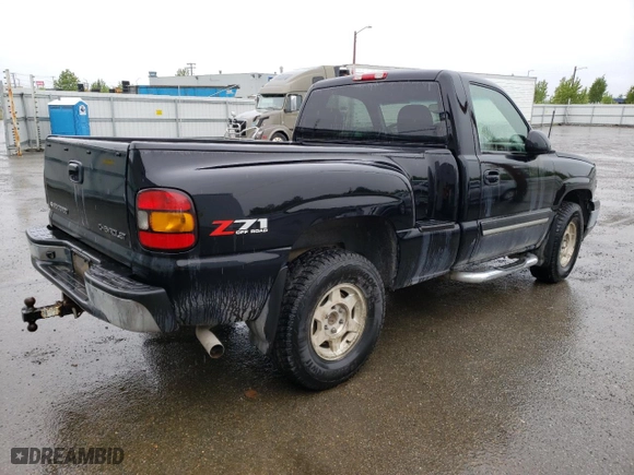 2005 Chevrolet Silverado 1500 Z71 with VIN 1GCEK14TX5Z246664, listed as a Copart auction lot 53749334 with 126,671 mi miles and Salvage Title. Bid and sale history available at carsss.com. Image 3.