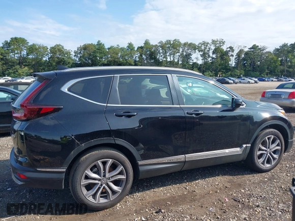 2022 Honda CR-V Touring with VIN 7FARW2H9XNE054892, listed as a IAAI auction lot 40230020 with 24,440 mi miles. Bid and sale history available at carsss.com. Image 13.