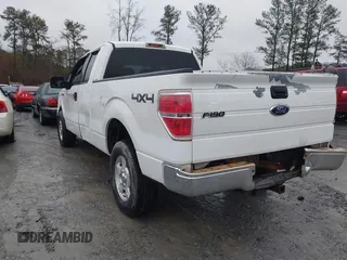 2009 Ford F-150 XL with VIN 1FTPX14V29KC15774, listed as a IAAI auction lot 41542368 with 256,000 mi miles. Bid and sale history available at carsss.com. Image 3.