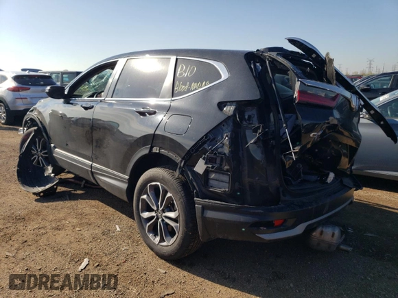2020 Honda CR-V EX z VIN 5J6RW2H58LL023380, wystawiony jako Copart lot #55643785 z przebiegiem Nie podano mil oraz Szkoda całkowita • Salvage title. Historia ofert i sprzedaży dostępna na DreamBid. Obrazek 2.