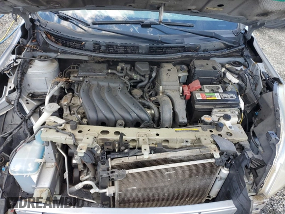 2012 Nissan Versa S with VIN 3N1CN7AP4CL867883, listed as a Copart auction lot 55917815 with 136,405 mi miles and Salvage title. Bid and sale history available at DreamBid. Image 11.