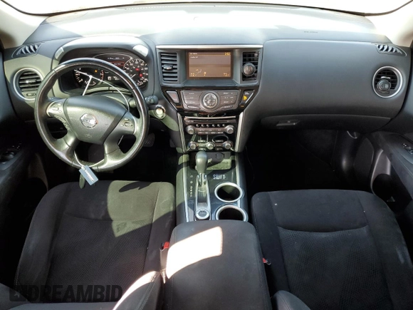 2014 Nissan Pathfinder Platinum with VIN 5N1AR2MM0EC619184, listed as a Copart auction lot 50825225 with 78,287 mi miles and Salvage Title. Bid and sale history available at carsss.com. Image 8.
