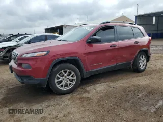 2017 Jeep Cherokee Sport z VIN 1C4PJMAB0HW646442, wystawiony jako Copart lot #62132705 z przebiegiem 138 635 mil mil oraz Szkoda całkowita • Salvage title. Historia ofert i sprzedaży dostępna na DreamBid. Obrazek 1.