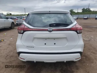 2023 Nissan Kicks S z VIN 3N1CP5BV2PL512339, wystawiony jako Copart lot #59963495 z przebiegiem 93 214 mil mil oraz Czysty tytuł • Clean title. Historia ofert i sprzedaży dostępna na DreamBid. Obrazek 6.