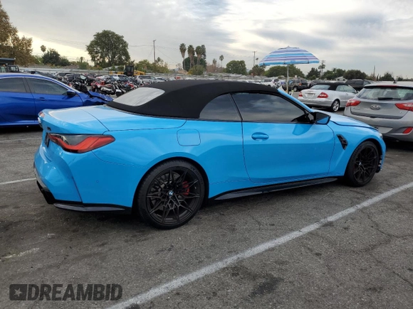 2024 BMW M4 Competition xDrive z VIN WBS33BA09RCP19220, wystawiony jako Copart lot #84696084 z przebiegiem 10 076 mil mil oraz Szkoda całkowita • Salvage title. Historia ofert i sprzedaży dostępna na DreamBid. Obrazek 3.