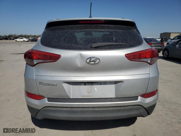 2017 Hyundai Tucson SE Plus with VIN KM8J33A40HU541676, listed as a Copart auction lot 49336575 with 129,748 mi miles and Salvage Title. Bid and sale history available at carsss.com. Image 6.