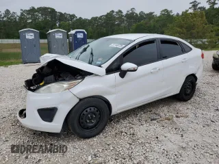 2013 Ford Fiesta SE with VIN 3FADP4BJ4DM203802, listed as a Copart auction lot 51148725 with 74,491 mi miles and Salvage Title. Bid and sale history available at carsss.com. Image 1.