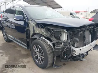 2019 Infiniti QX60 Pure with VIN 5N1DL0MN3KC558730, listed as a IAAI auction lot 42171326 with 46,405 mi miles and . Bid and sale history available at DreamBid. Image 1.