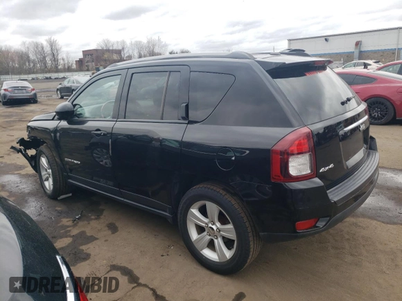 2016 Jeep Compass High Altitude Edition with VIN 1C4NJDEBXGD776207, listed as a Copart auction lot 52576985 with 91,642 mi miles and Salvage Title. Bid and sale history available at carsss.com. Image 2.