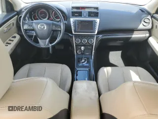 2012 Mazda 6 S Grand Touring with VIN 1YVHZ8CB3C5M01824, listed as a Copart auction lot 80911134 with 53,355 mi miles and Salvage Title. Bid and sale history available at DreamBid. Image 8.