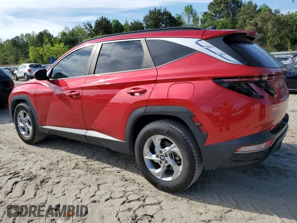 2022 Hyundai Tucson SEL with VIN 5NMJB3AE0NH085519, listed as a Copart auction lot 54003545 with 66,200 mi miles and Salvage Title. Bid and sale history available at DreamBid. Image 2.