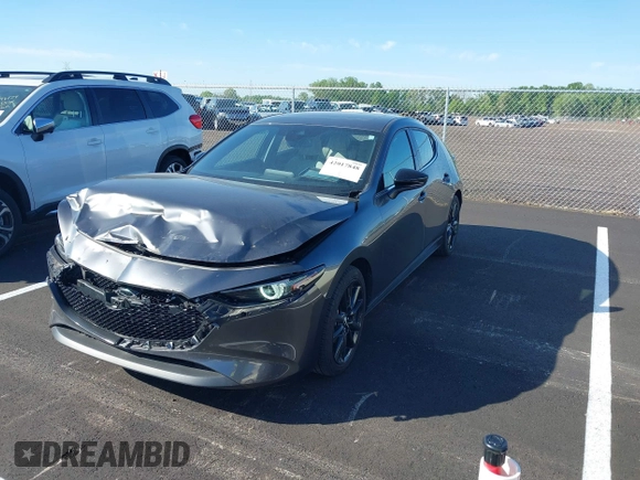 2023 Mazda 3 2.5 Turbo with VIN JM1BPBJY6P1620635, listed as a IAAI auction lot 42017848 with 13,423 mi miles and . Bid and sale history available at DreamBid. Image 2.