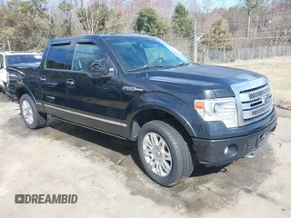 2013 Ford F-150 XL with VIN 1FTFW1EF2DFA12875, listed as a IAAI auction lot 41699585 with 123,703 mi miles. Bid and sale history available at carsss.com. Image 1.