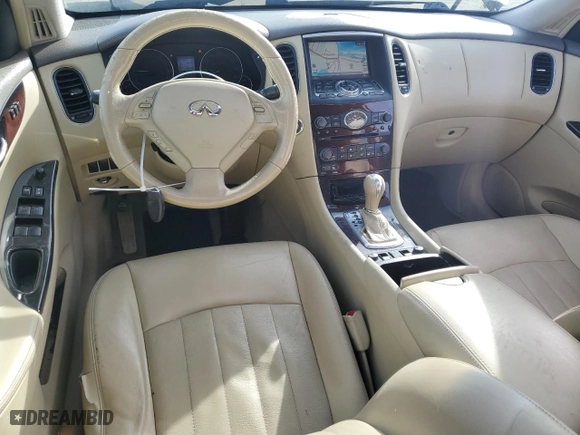 2012 Infiniti EX35 Journey with VIN JN1AJ0HR0CM452714, listed as a Copart auction lot 45895385 with 147,320 mi miles and Salvage Title. Bid and sale history available at carsss.com. Image 8.