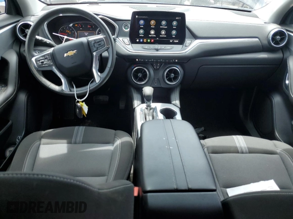 2023 Chevrolet Blazer LT с VIN 3GNKBHR45PS113329, выставлен на аукционе Copart как лот 58206715 с пробегом 24 425 миль миль и Списание • Salvage title. История ставок и продаж доступна на DreamBid. Изображение 8.