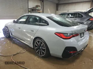 2023 BMW i4 M50 z VIN WBY33AW00PFP81013, wystawiony jako Copart lot #50048355 z przebiegiem 24 076 mil mil oraz Szkoda całkowita • Salvage title. Historia ofert i sprzedaży dostępna na DreamBid. Obrazek 2.