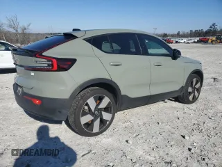 2023 Volvo C40 Recharge Pure Electric Ultimate with VIN YV4ED3GM7P2045176, listed as a Copart auction lot 86750264 with 9,611 mi miles and Salvage Title. Bid and sale history available at carsss.com. Image 3.