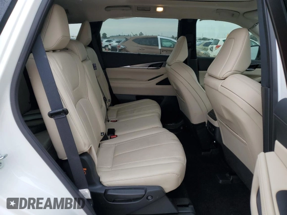 2024 Infiniti QX60 Luxe with VIN 5N1DL1FSXRC337371, listed as a Copart auction lot 46579505 with 11,104 mi miles and Clean title. Bid and sale history available at DreamBid. Image 11.