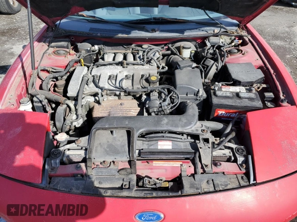 1993 Ford Probe z VIN 1ZVCT20A1P5153604, wystawiony jako Copart lot #45632825 z przebiegiem 33 246 mil mil oraz Nie do naprawy • Non repairable. Historia ofert i sprzedaży dostępna na DreamBid. Obrazek 11.