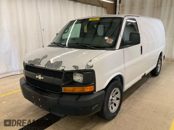 2012 Chevrolet Express Cargo z VIN 1GCSGAFX0C1143284, wystawiony jako IAAI lot #42639427 z przebiegiem 281 833 mil mil oraz . Historia ofert i sprzedaży dostępna na DreamBid. Obrazek 23.