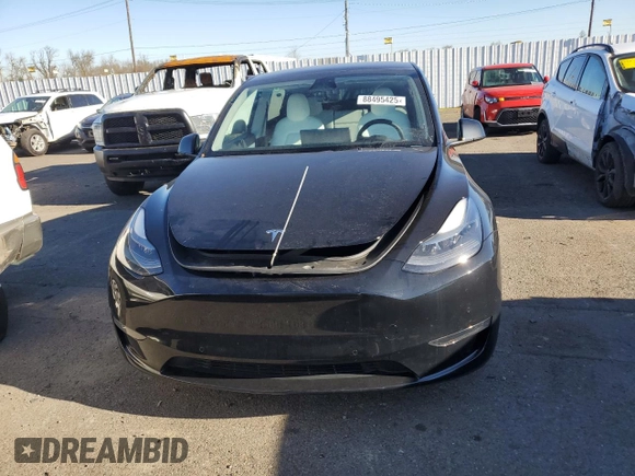 2021 Tesla Model Y Performance with VIN 5YJYGDEF9MF240125, listed as a Copart auction lot 88495425 with 45,829 mi miles and Salvage Title. Bid and sale history available at DreamBid. Image 5.