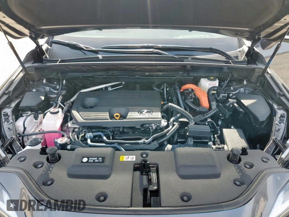 2025 Lexus NX 350h Premium with VIN 2T2GKCEZ8SC052708, listed as a Copart auction lot 66940845 with 1,186 mi miles and Salvage title. Bid and sale history available at DreamBid. Image 12.