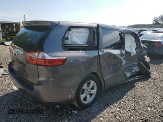 2015 Toyota Sienna L with VIN 5TDZK3DC3FS565873, listed as a Copart auction lot 53483495 with Not Provided miles and Salvage Title. Bid and sale history available at carsss.com. Image 3.