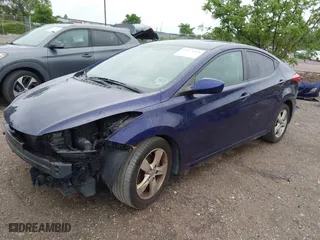 2012 Hyundai Elantra Limited with VIN 5NPDH4AE2CH110910, listed as a IAAI auction lot 41973419 with 156,547 mi miles. Bid and sale history available at carsss.com. Image 18.