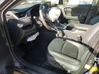 2021 Toyota RAV4 Hybrid LE with VIN 4T3B6RFV1MU042547, listed as a Copart auction lot 53558175 with 77,985 mi miles and Salvage title. Bid and sale history available at DreamBid. Image 7.