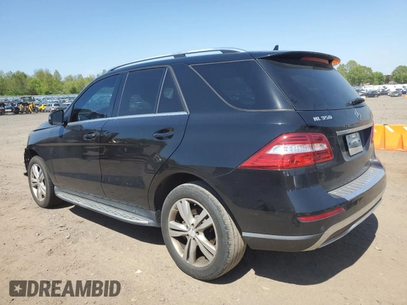 2014 Mercedes-Benz M 350 with VIN 4JGDA5HB0EA369908, listed as a Copart auction lot 52755044 with 183,294 mi miles and Salvage title. Bid and sale history available at DreamBid. Image 2.