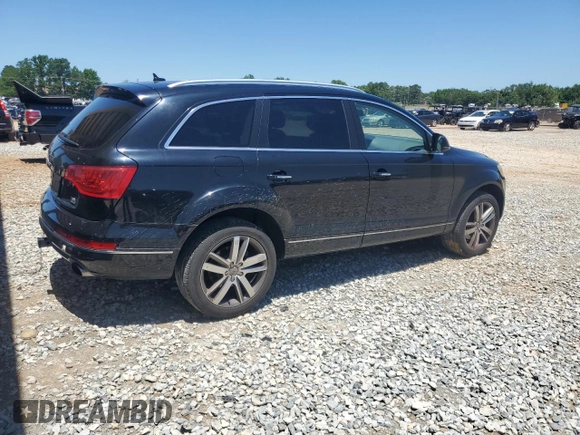 2014 Audi Q7 Premium Plus with VIN WA1LMAFE0ED018356, listed as a Copart auction lot 58155505 with 109,340 mi miles and Clean title. Bid and sale history available at DreamBid. Image 3.
