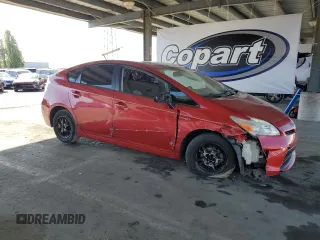 2012 Toyota Prius One with VIN JTDKN3DU3C1489789, listed as a Copart auction lot 54005515 with 134,723 mi miles and Salvage Title. Bid and sale history available at DreamBid. Image 4.