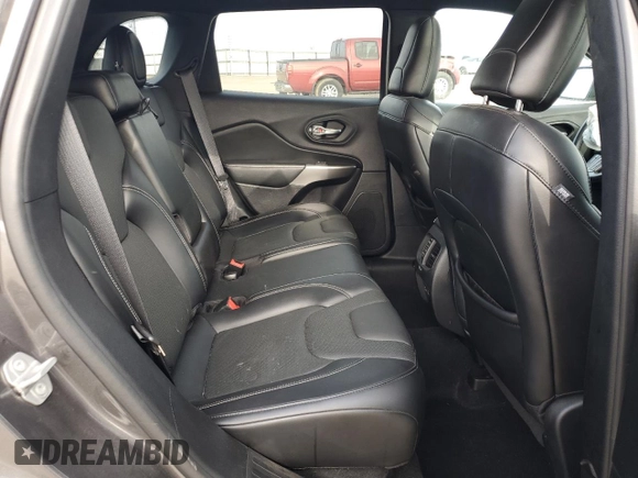 2021 Jeep Cherokee 80th Anniversary with VIN 1C4PJMMX8MD183270, listed as a Copart auction lot 85880334 with 43,225 mi miles and Salvage title. Bid and sale history available at DreamBid. Image 12.