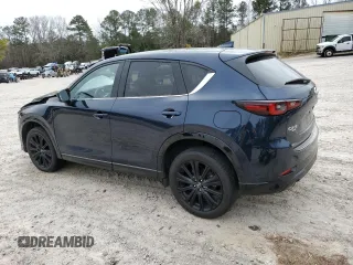 2022 Mazda CX-5 2.5 Turbo with VIN JM3KFBAY3N0603921, listed as a Copart auction lot 43679495 with 27,073 mi miles and Salvage Title. Bid and sale history available at carsss.com. Image 2.