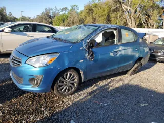 2018 Mitsubishi Mirage G4 ES with VIN ML32F3FJ1JHF11315, listed as a Copart auction lot 48782655 with 76,608 mi miles and Salvage Title. Bid and sale history available at carsss.com. Image 1.