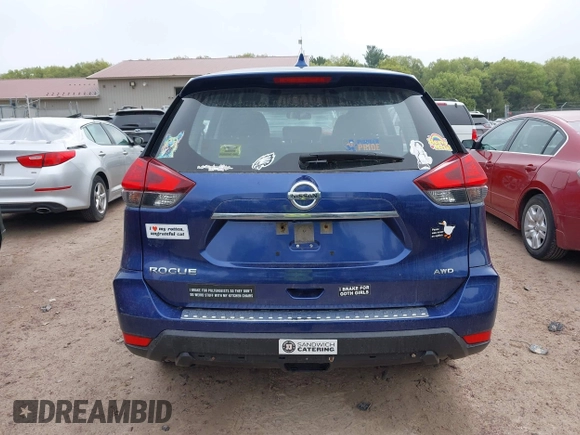 2017 Nissan Rogue SL with VIN JN8AT2MVXHW013039, listed as a IAAI auction lot 42264333 with 124,589 mi miles and . Bid and sale history available at DreamBid. Image 16.