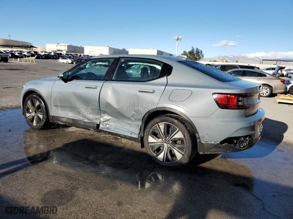 2023 Polestar 2 with VIN YSMED3KA4PL145296, listed as a Copart auction lot 49536455 with 44,705 mi miles and Salvage Title. Bid and sale history available at carsss.com. Image 2.