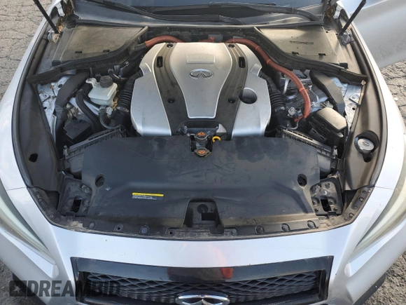 2014 Infiniti Q50 Hybrid Sport with VIN JN1AV7AP9EM691980, listed as a Copart auction lot 51164315 with 168,828 mi miles and Clean Title. Bid and sale history available at carsss.com. Image 11.