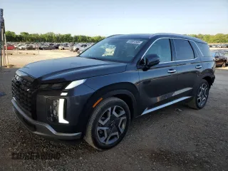 2024 Hyundai Palisade Limited z VIN KM8R54GE5RU687169, wystawiony jako Copart lot #53091585 z przebiegiem 14 460 mil mil oraz Szkoda całkowita • Salvage title. Historia ofert i sprzedaży dostępna na DreamBid. Obrazek 1.